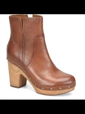 Kork-Ease Deegan brown Leather Ankle Boot